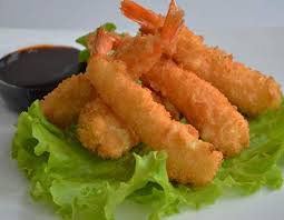 Креветки в кляре