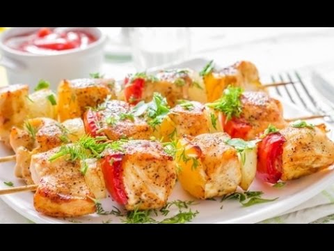 шашлык из семги.